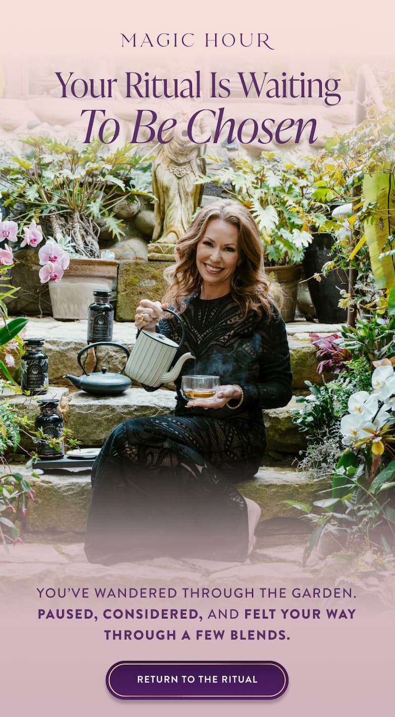Your Ritual Is Waiting to Be Chosen. You've wandered through the garden. Paused, considered, and felt your way through a few blends. That's not indecision—it's intuition. Tea isn't just taste. It's energy, memory, medicine, and presence. Let what speaks to your spirit rise to the surface when you're ready.