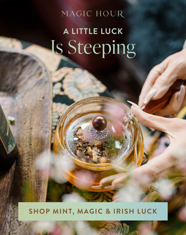 A little luck is steeping