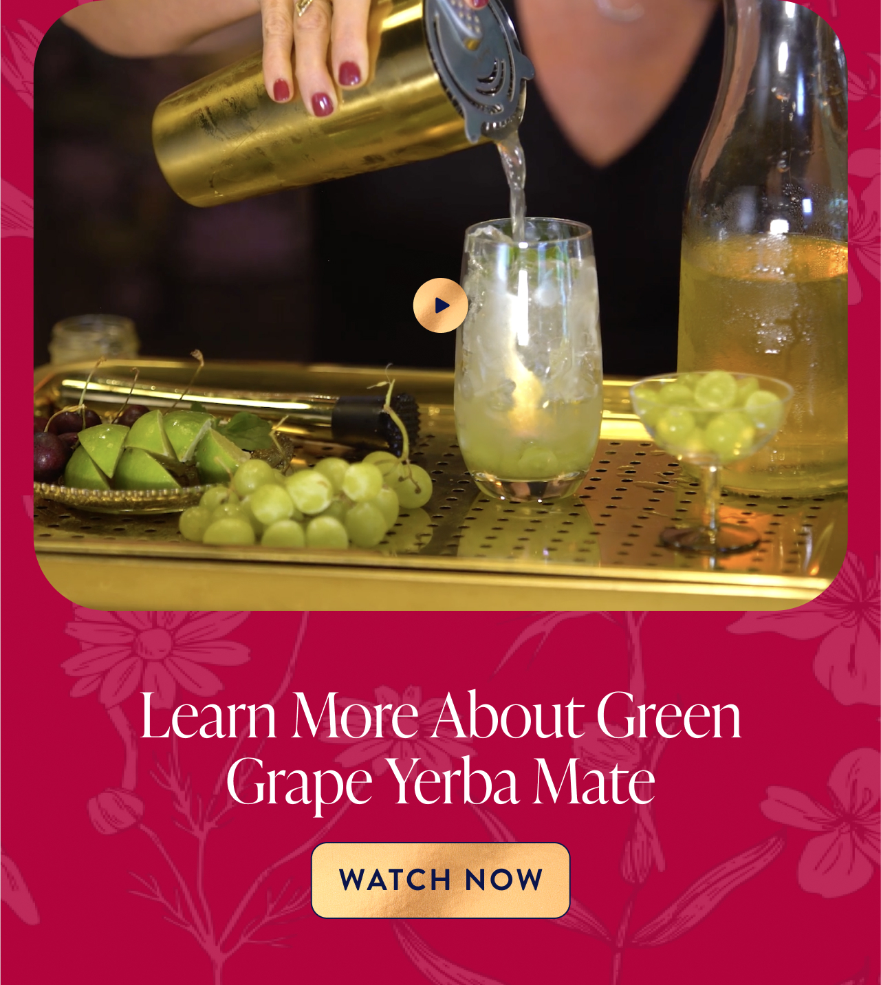 Learn More About Green Grape Yerba Mate