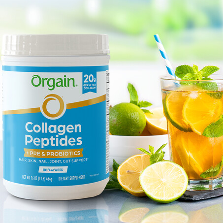 Shop Collagen Peptides + Prebiotics & Probiotics