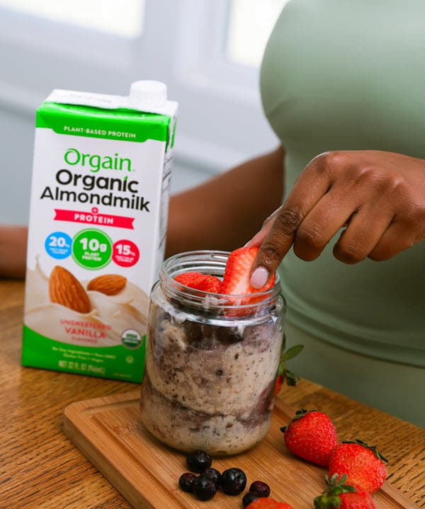 Shop Orgain Unsweetened Almond Milk