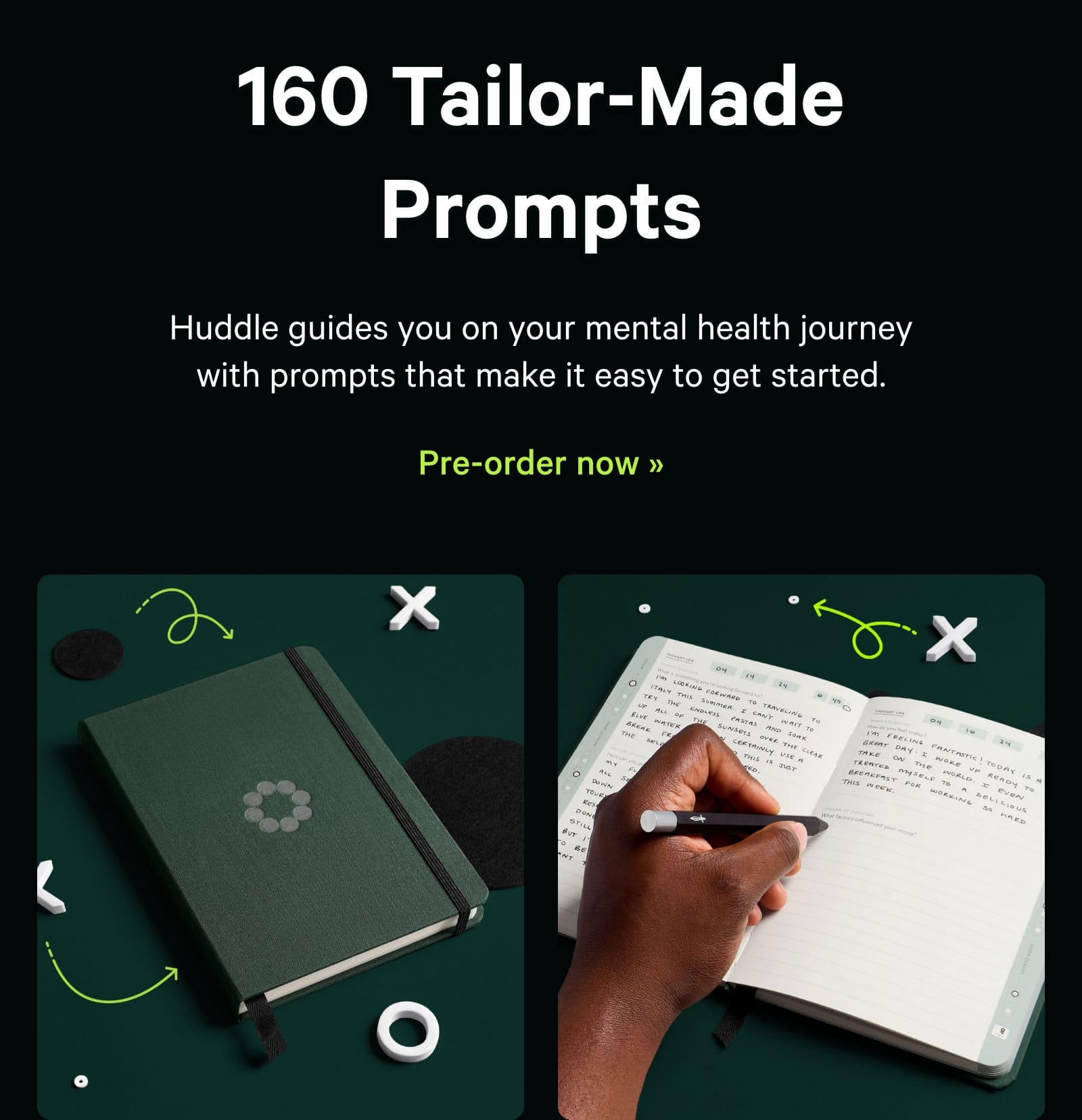 160 Tailor-Made Prompts - Pre-Order Now »