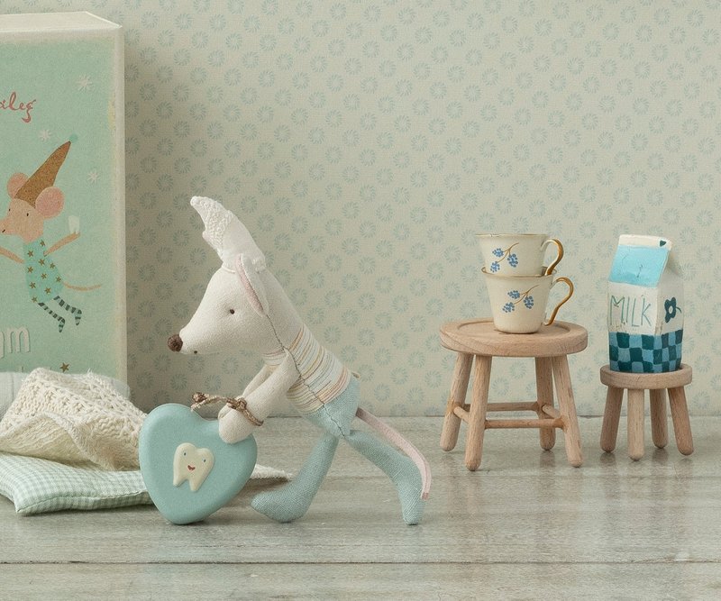 Maileg Tooth Fairy Mouse and Tooth tin