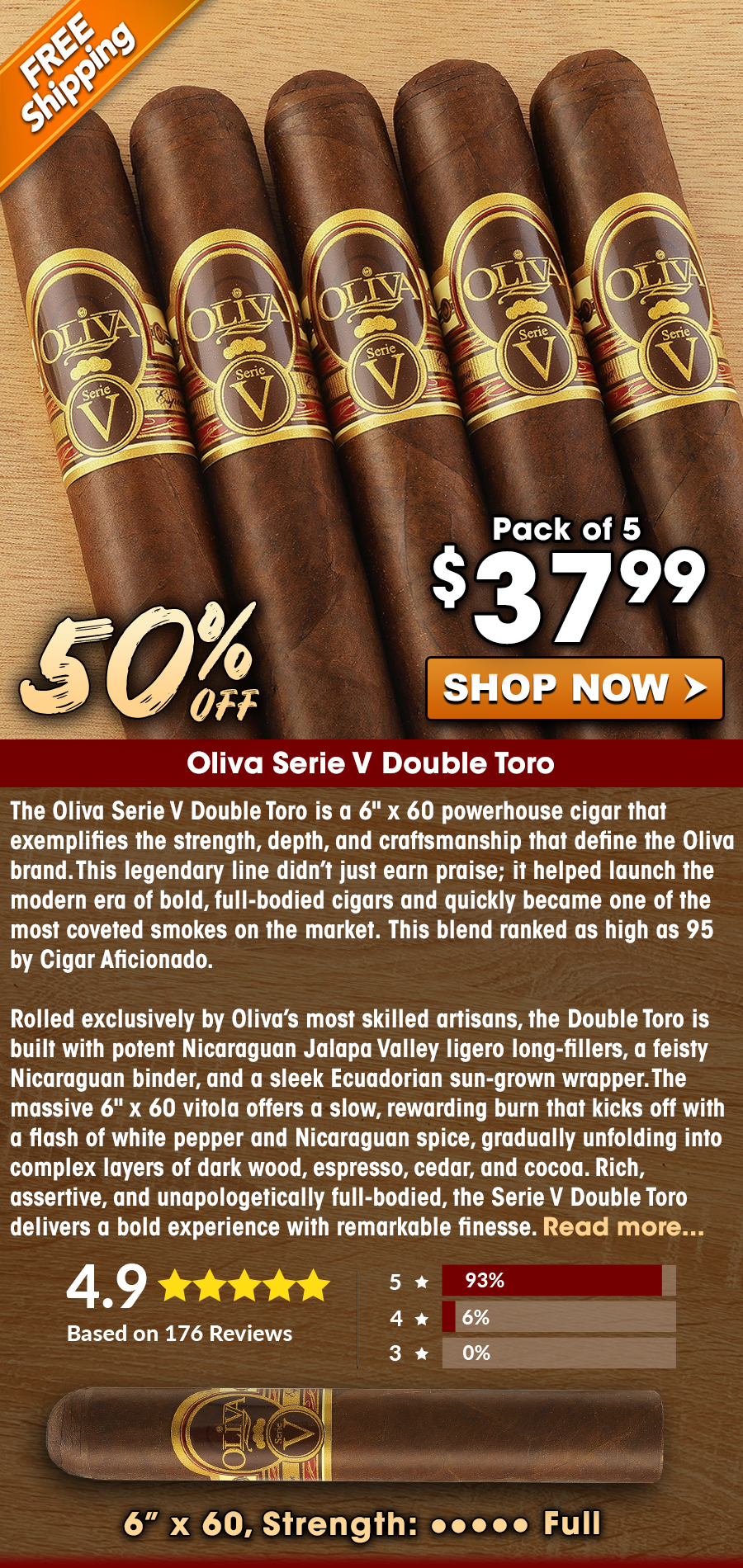 Oliva Serie V Double Toro