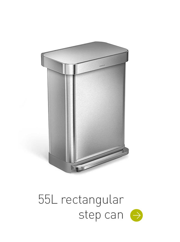 55L rectangular step can