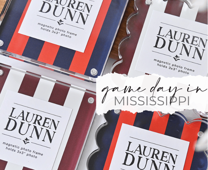 Game day in Mississippi with Ole Miss and Mississippi State gifts