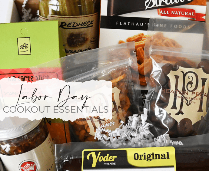 Labor Day cookout essentials featuring Mississippi-made foods