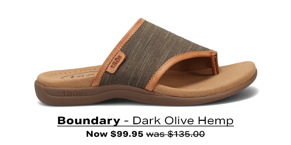 Boundary Dark Olive Hemp
