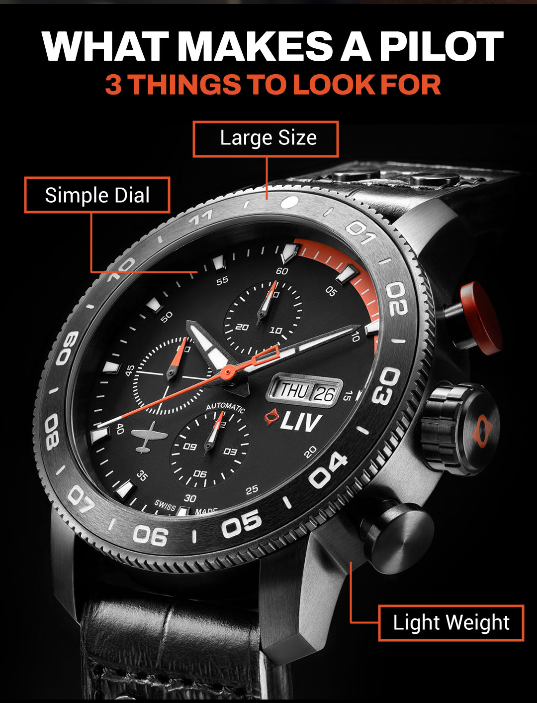 What Exactly Is A Pilot Watch? Liv Watches