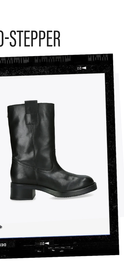 Benedict Black Leather