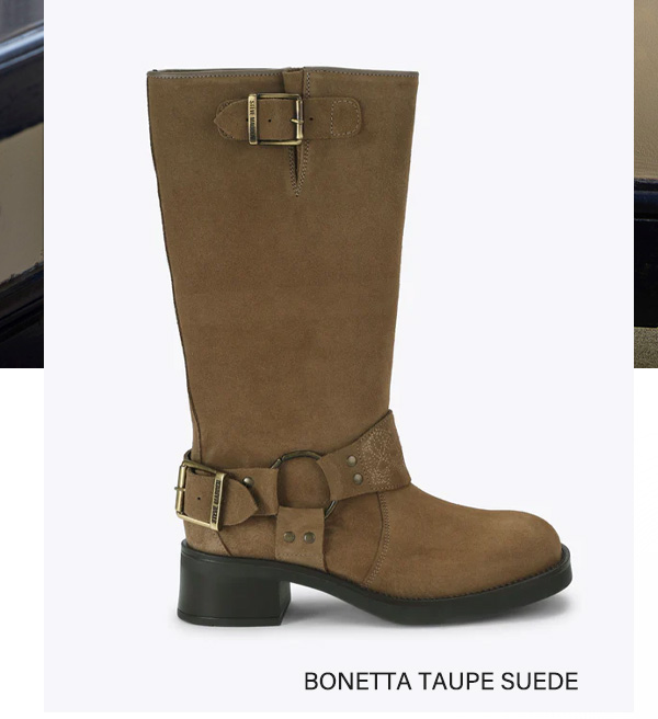 Bonetta Taupe Suede