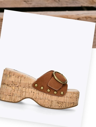 Pedestal Brown Suede