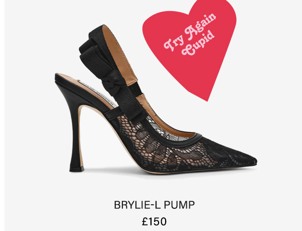 Brylie-l Pump Blk Lace