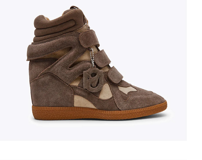 Mavis Taupe Suede