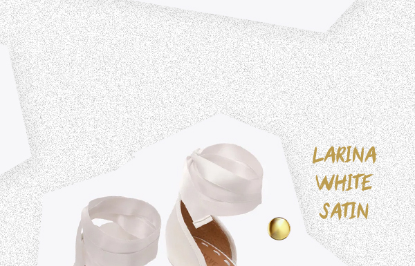 Larina White Satin