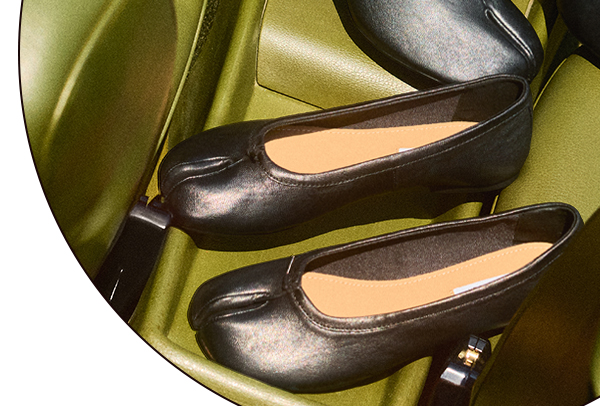 Carin Black Leather