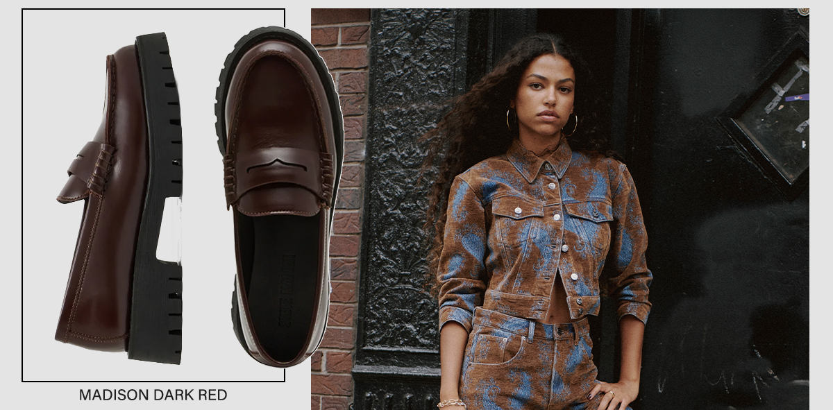 Langsten Flat Shoe Burgundy