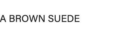 Luca Brown Suede
