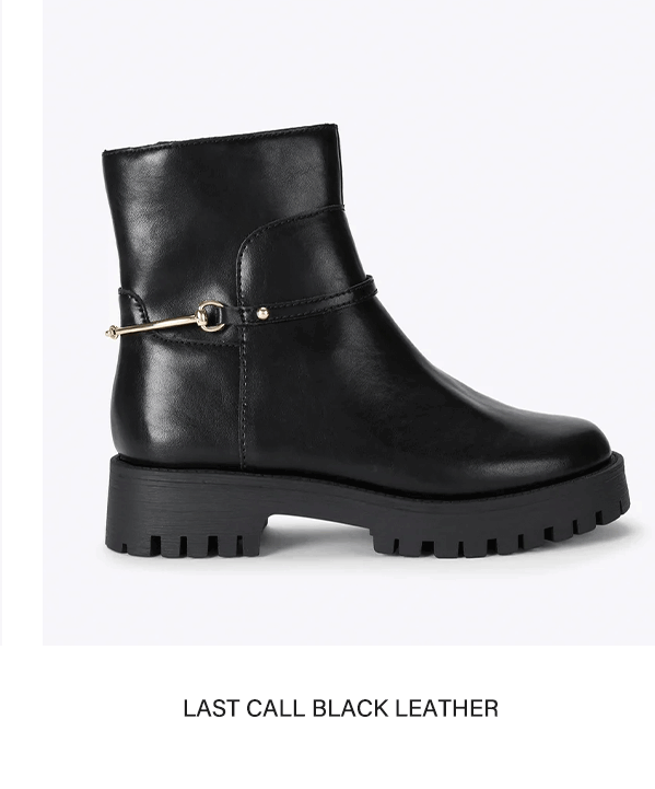 Last Call Black Leather