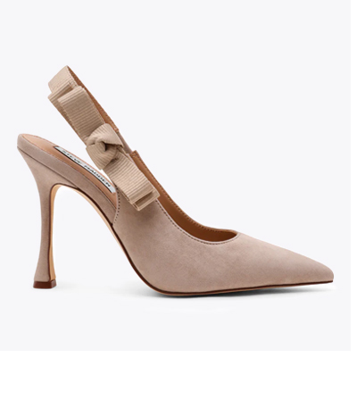 Brylie Pump Taupe Suede