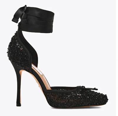 Larina Black Sequin