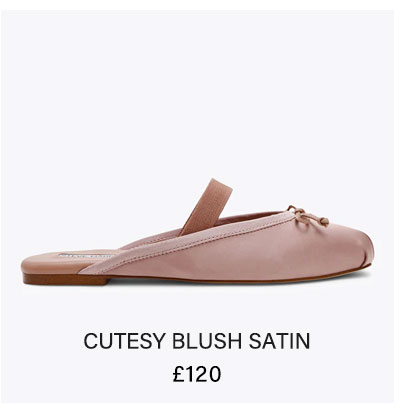 Cutesy Blush Satin