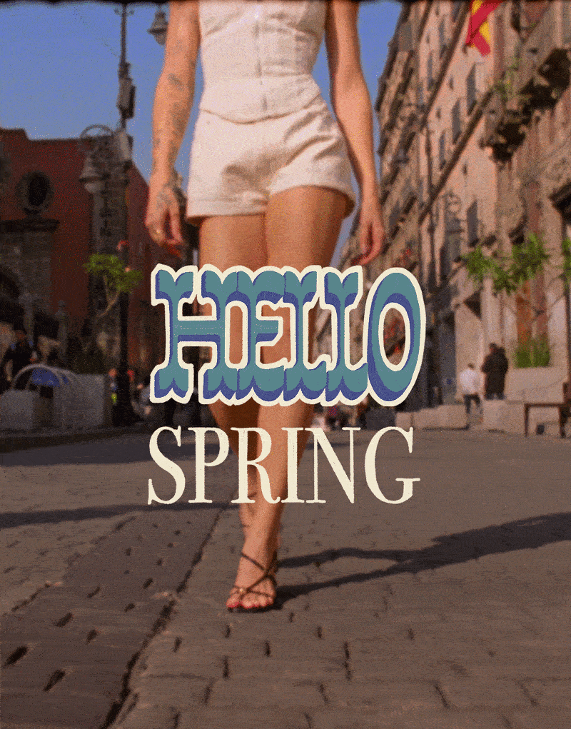 Hello Spring GIF