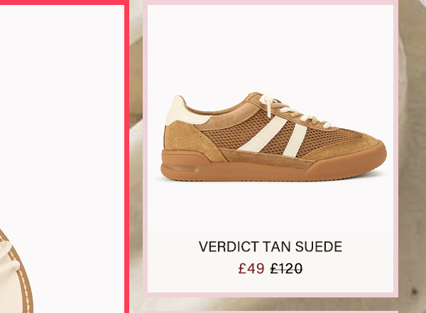 Verdict Tan Suede
