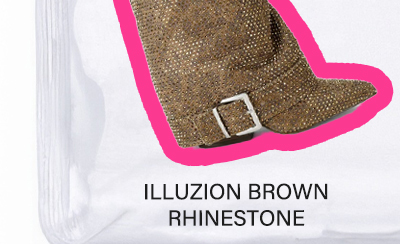 Illuzion Brown Rhinestone