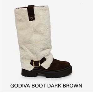 Godiva Boot Beige/dark Brown