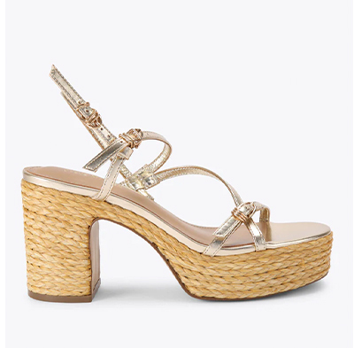Jayce Gold Raffia