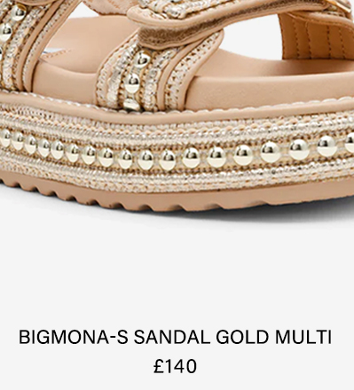 Bigmona-s Sandal Gold Multi