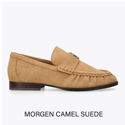 Morgen Camel Suede