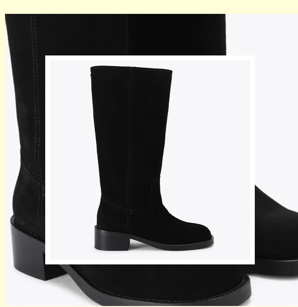 Riggs Black Suede