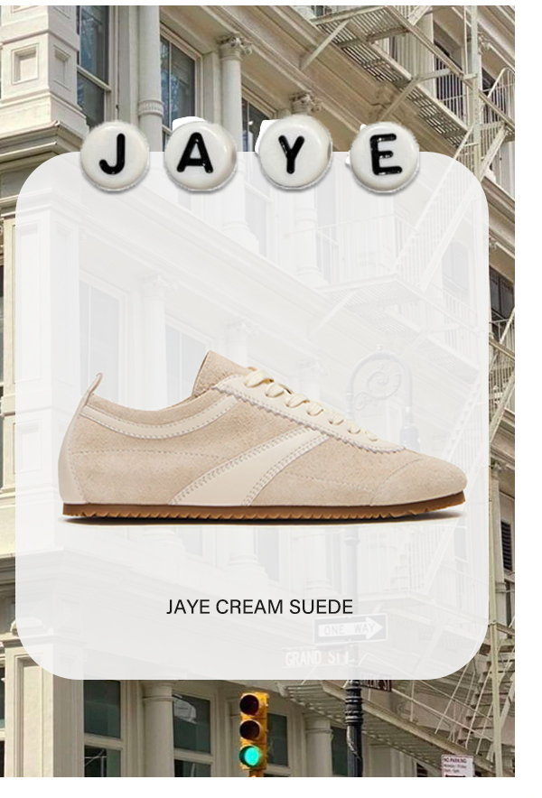 Jaye Cream Suede