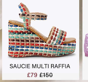 Saucie Multi Raffia
