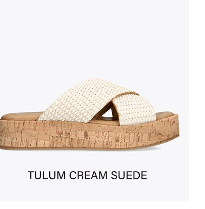 Tulum Cream Suede