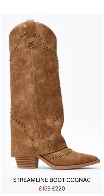Streamline Boot Cognac