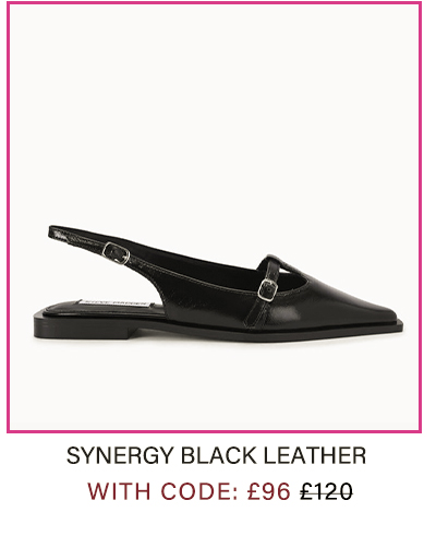 Synergy Black Leather