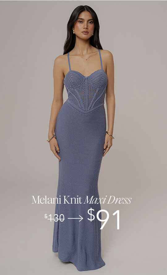 Dusk Melani Knit Maxi Dress