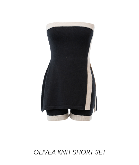 JLUXLABEL OLIVEA SHORT SET