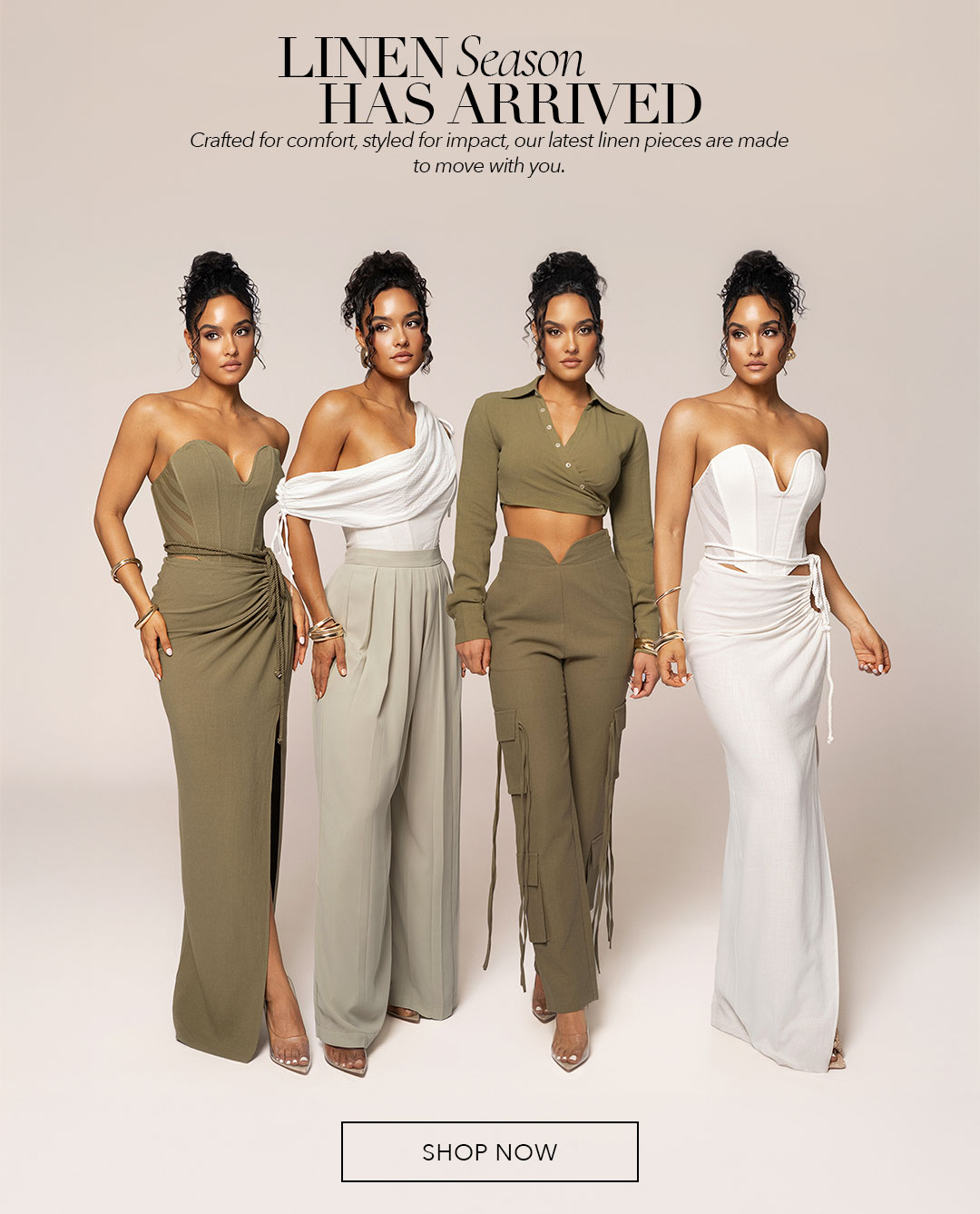 LINEN STYLES SUMMER JLUXLABEL 