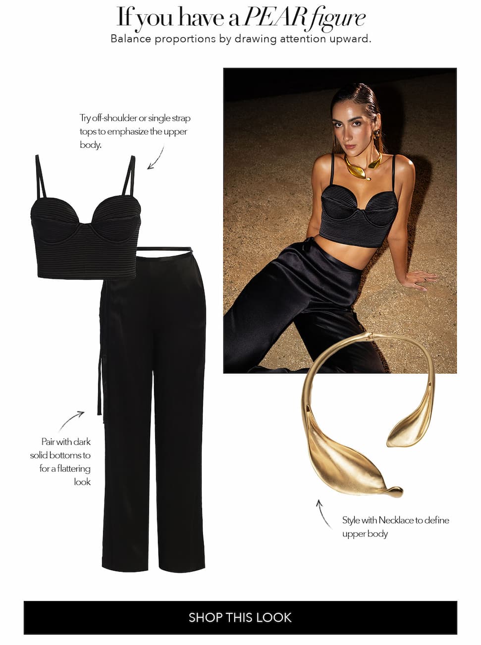 Black Thalia Textured Bustier