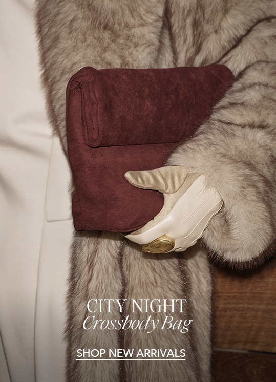 JLUXLABEL BURGUNDY CITY NIGHT CROSSBODY BAG