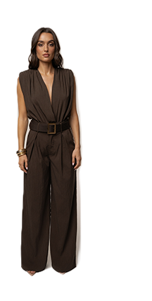 JLUXLABEL brown-prime-trouser