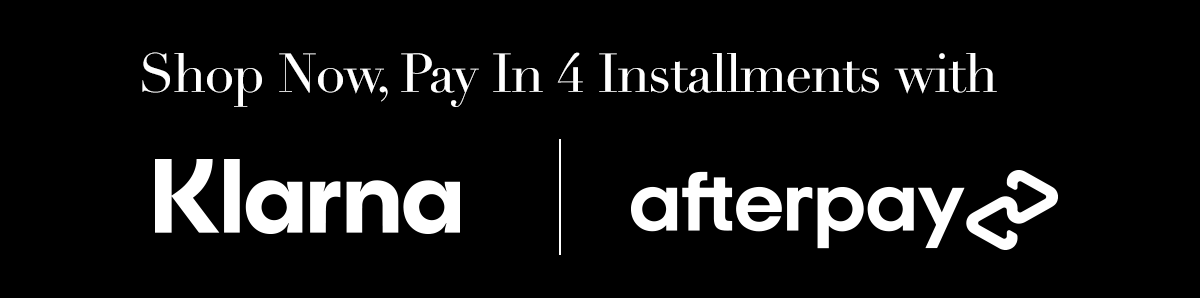 Shop Now, Pay In 4 Installments with Klarna. - afterpay