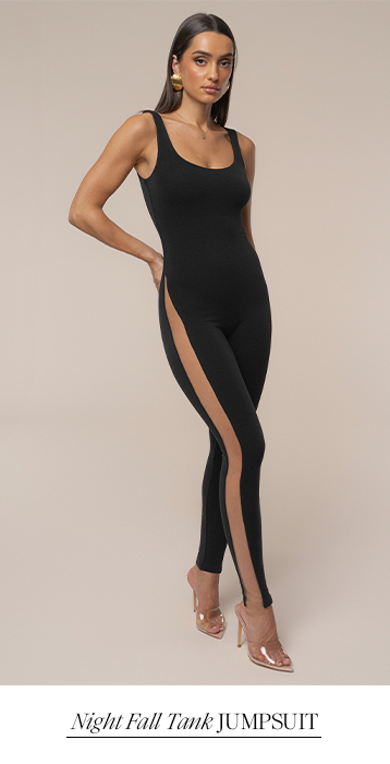 JLUXLABEL NIGHT FALL TANK JUMPSUIT