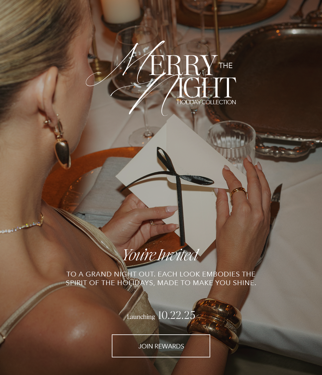 JLUXLABEL Merry THE NIGHT