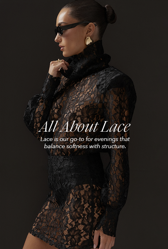 JLUXLABEL DEVOTION LACE BODYSUIT & SKIRT SET