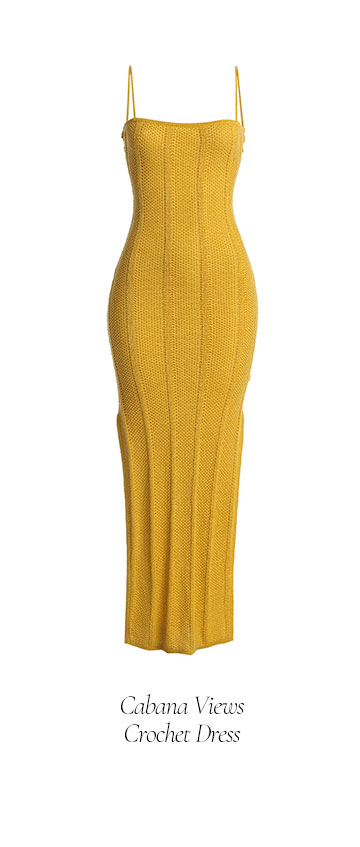  Cabana Views Crochet Dress